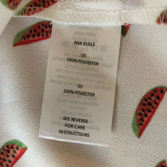 Cooper And Ella Watermelon Top Size Small NWT - Picture 5 of 6